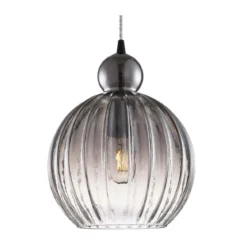 Halo Design No. 737338 LED Pendelleuchte BALL BALL Smoke 32 E27