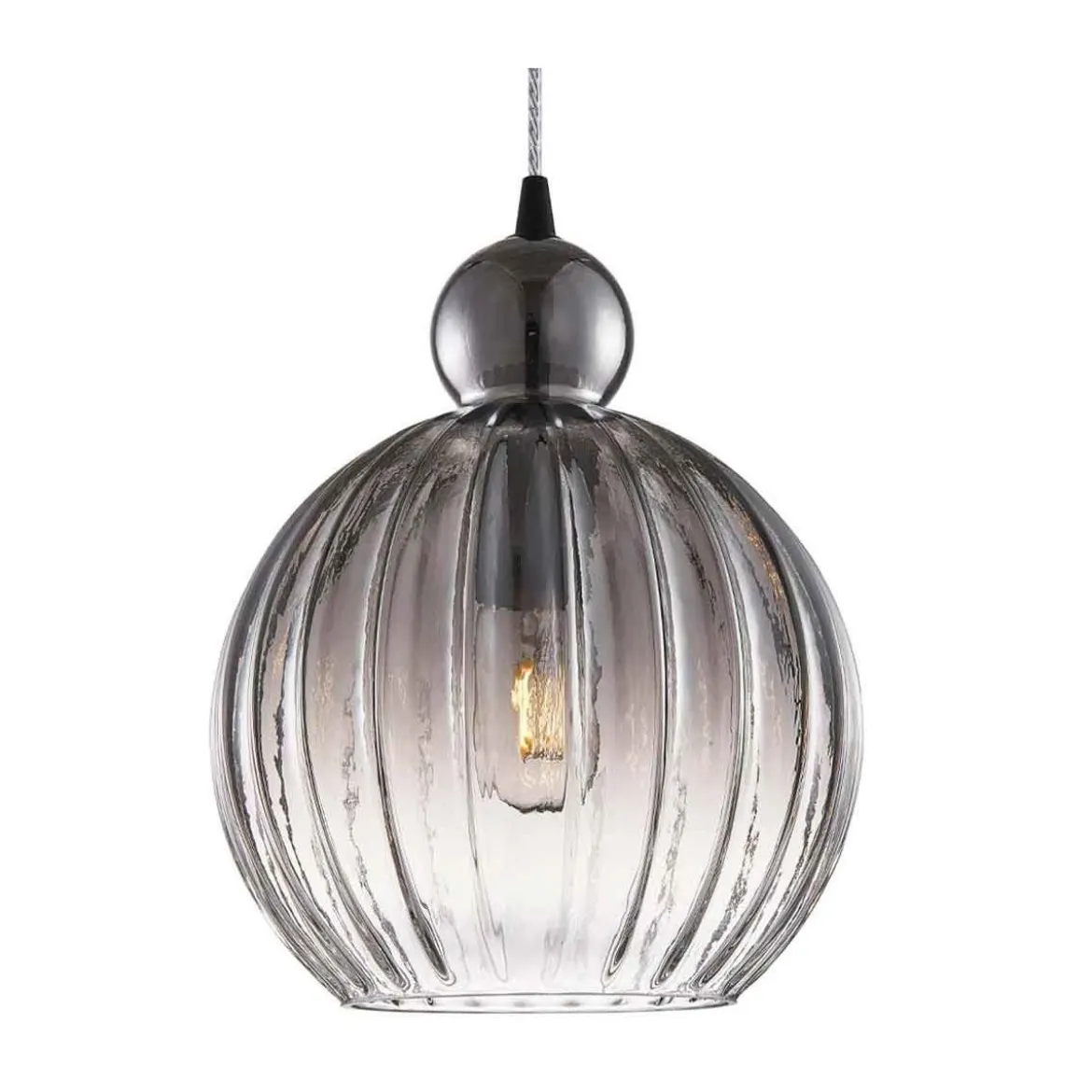 Halo Design No. 737338 LED Pendelleuchte BALL BALL Smoke 32 E27