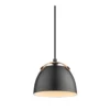 Halo Design No. 734764 LED Pendelleuchte OSLO Schwarz Eiche Ø 16