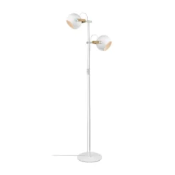 Halo Design No. 734252 LED Stehleuchte D.C weiss matt-Eiche, H 150
