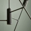 Halo Design No. 737048 Pendelleuchte Halo 6 lite 6-flammig Schwarz Ø 75cm