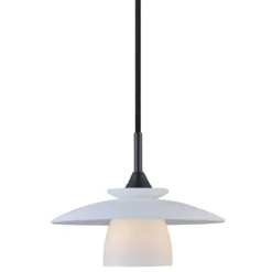 Halo Design No. 733729 Pendelleuchte Scandic Opal Schwarz 20cm