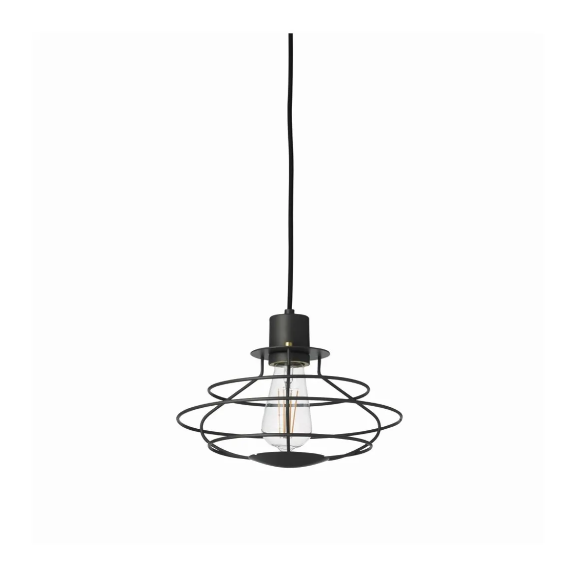 Halo Design No.751815 Pendelleuchte RADIO Dunkelgrau Matt 28cm