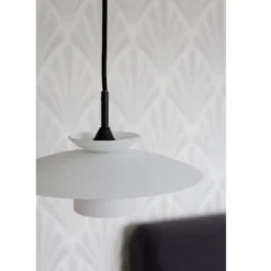 Halo Design No. 733736 Pendelleuchte Scandic Opal Schwarz 25cm