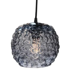 Halo Design No. 740055 Pendelleuchte GRAPE Smoke 20cm