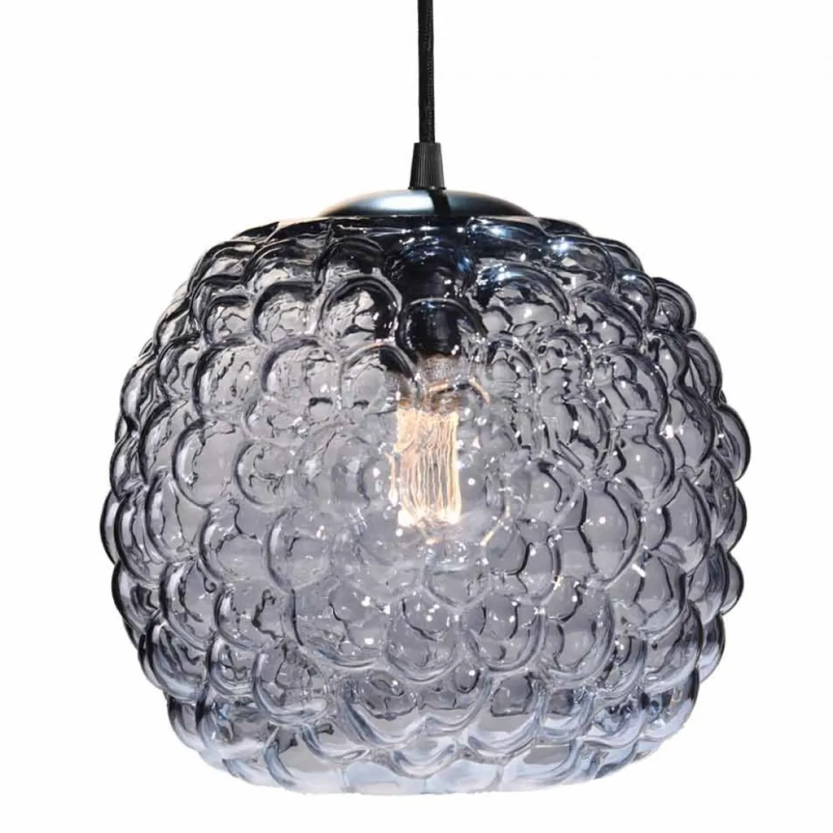 Halo Design No. 740079 Pendelleuchte GRAPE Smoke 25cm