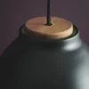 Halo Design No. 738281 Pendelleuchte Niva Schwarz Ø 14cm