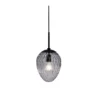 Halo Design No. 738717 Pendelleuchte Woods Rauchglas Schwarz 20cm