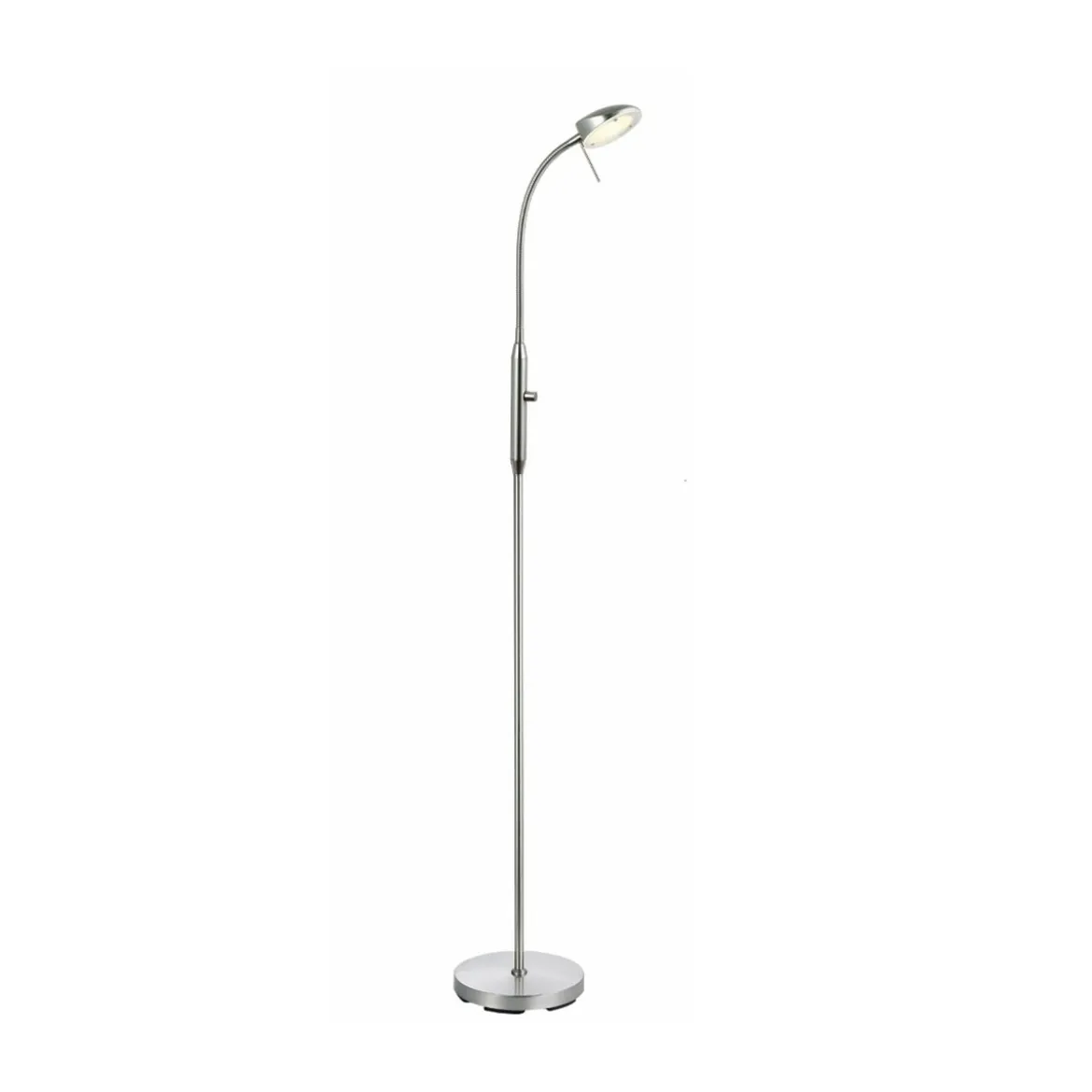 Halo Design No. 716012 Stehleuchte Vegas 1-flammig Edelstahl 140cm
