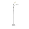 Halo Design No. 716036 Stehleuchte Vegas 2-flammig Weiss Chrom 140cm