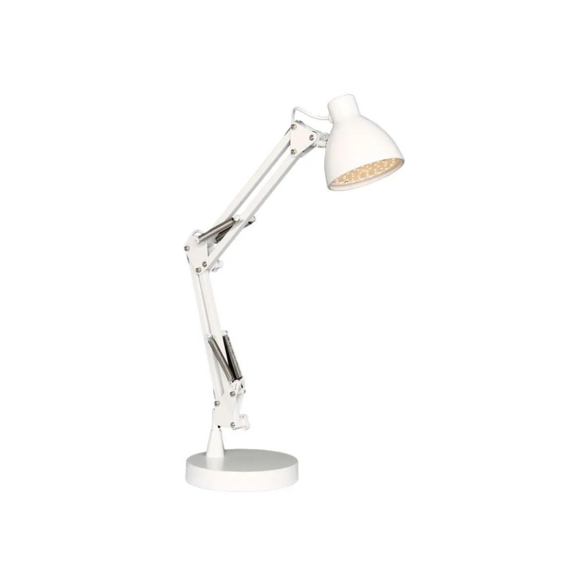 Halo Design No. 716166 Tischleuchte Bronx Weiss 55cm