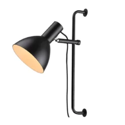 Halo Design No. 716555 Wandleuchte BALTIMORE E27, schwarz Ø 18