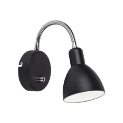 Halo Design No. 304414 Wandleuchte Denver Schwarz Ø 10cm