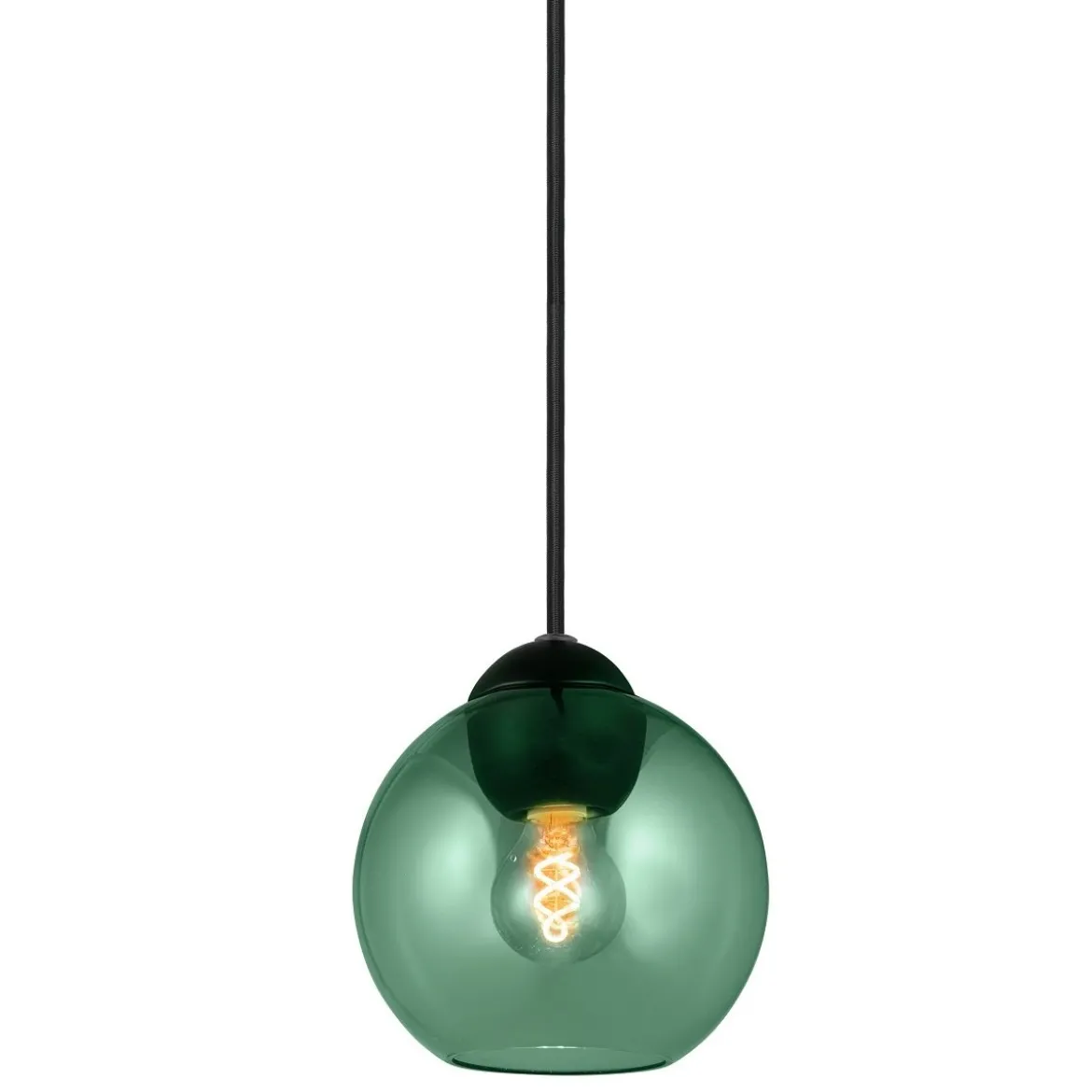 Halo Design 742998 Pendelleuchte Bubbles 14cm grün
