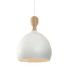 Halo Design 742929 Pendelleuchte Dueodde Metall E27 weiß 24cm