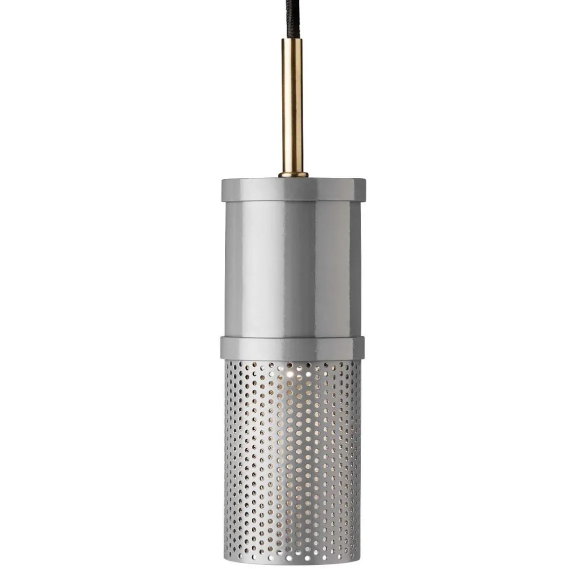 Halo Design 742448 Pendelleuchte Frame Cylinder GU10 grau 6cm