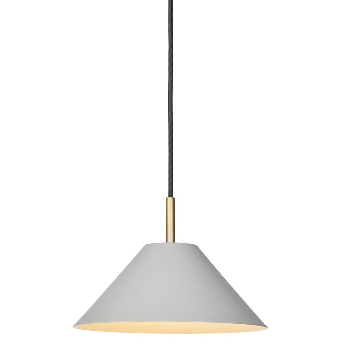 Halo Design 744664 Pendelleuchte Hygge 24cm hellgrau G9