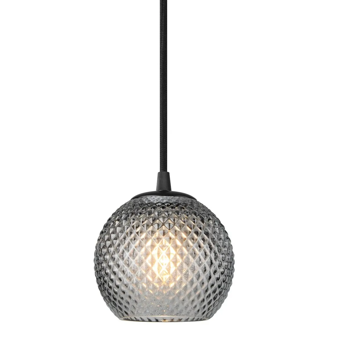 Halo Design 718580 Pendelleuchte Nobb smoke 12cm G9