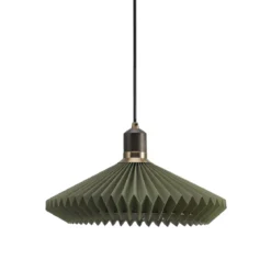 Halo Design 744183 Pendelleuchte Paris 40cm waldgrün