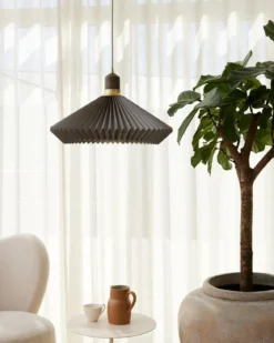 Halo Design 744084 Pendelleuchte Paris 24cm dunkelbraun