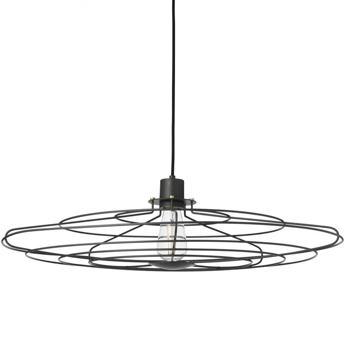 Halo Design 751839 Pendelleuchte Radio E27 grau 70cm