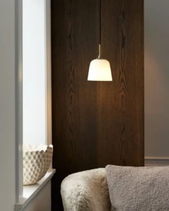 Halo Design 745135 Pendelleuchte Room 49 antikes messing opal 15cm