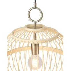 Halo Design 746712 Pendelleuchte Stockholm Nordic Edition 30cm Natur