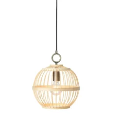 Halo Design 746712 Pendelleuchte Stockholm Nordic Edition 30cm Natur