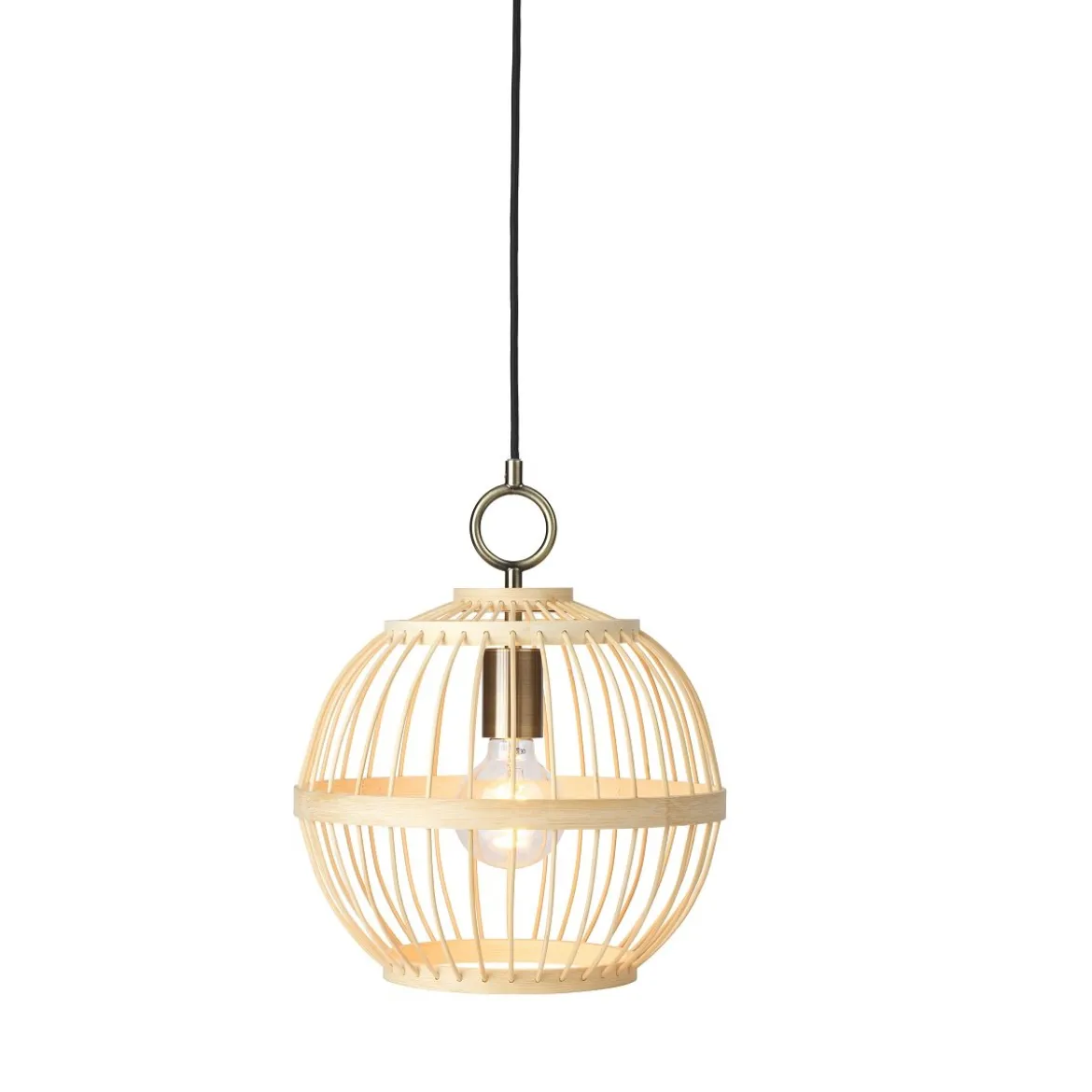 Halo Design 746712 Pendelleuchte Stockholm Nordic Edition 30cm Natur