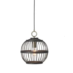 Halo Design 746729 Pendelleuchte Stockholm Nordic Edition 30cm Schwarz