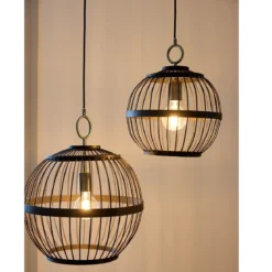 Halo Design 746750 Pendelleuchte Stockholm Nordic Edition 40cm Schwarz