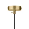 Halo Design 745654 Pendelleuchte Stockholm 30cm Glas marmor braun