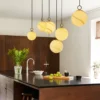 Halo Design 745661 Pendelleuchte Stockholm 30cm Glas marmor grün