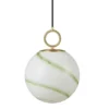 Halo Design 745616 Pendelleuchte Stockholm 24cm Glas marmor grün