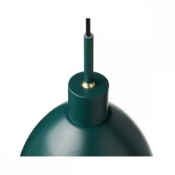 Halo Design 747344 Rock Pendelleuchte Grün mit Messing 20cm