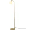 Halo Design 745418 Stehleuchte Room 49 antikes messing opal E27