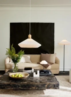 Halo Design 744985 Tischleuchte Paris schwarz weiß G9