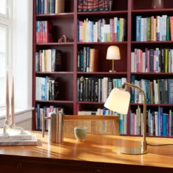Halo Design 745340 Tischleuchte Room 49 antikes messing opal E27