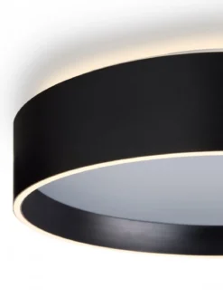 Halo Design 746392 Universal 3 Lite LED Deckenleuchte 2700K 42cm schwarz 3 Step Dim