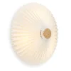 Halo Design 745098 Wand- und Deckenleuchte Paris 50cm weiß messing antik