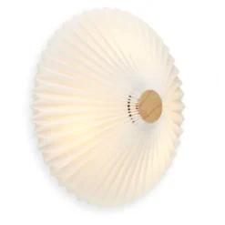 Halo Design 745098 Wand- und Deckenleuchte Paris 50cm weiß messing antik