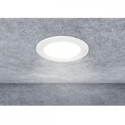 Heitronic 501376 LED Einbauleuchte Le Mans rund weiss 170x32 mm