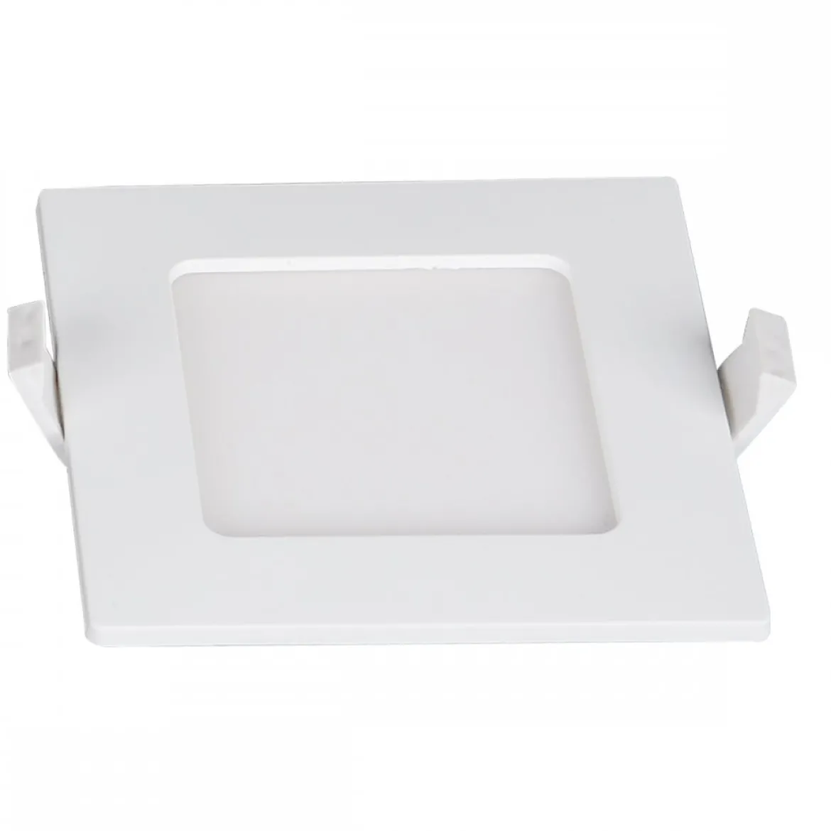Heitronic 501380 LED Einbauleuchte Le Mans eckig weiss 115x115x32mm