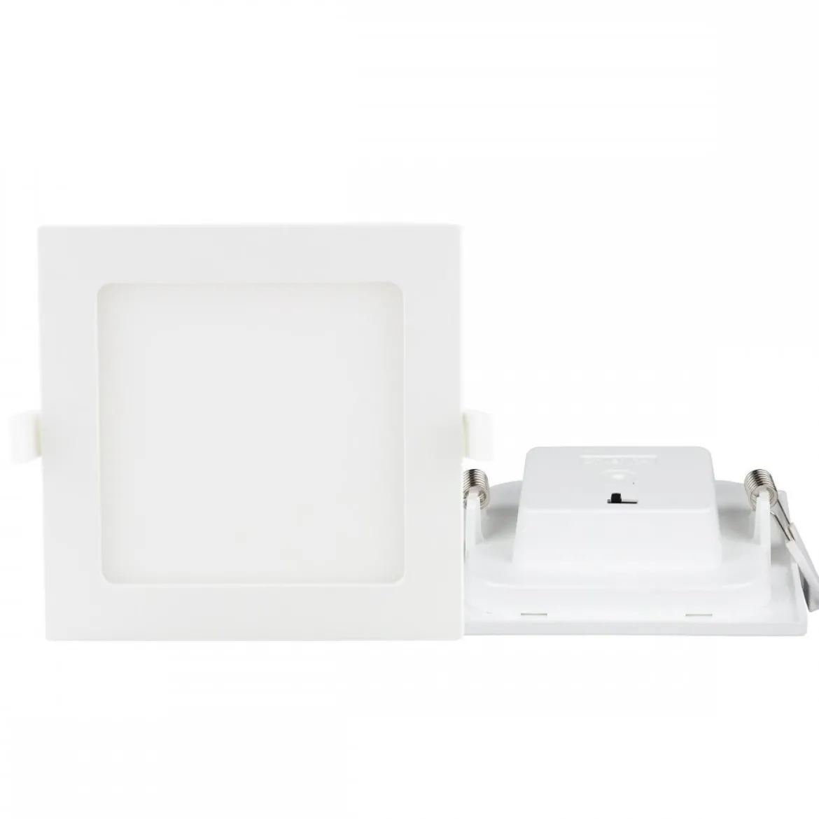 Heitronic 501380 LED Einbauleuchte Le Mans eckig weiss 115x115x32mm