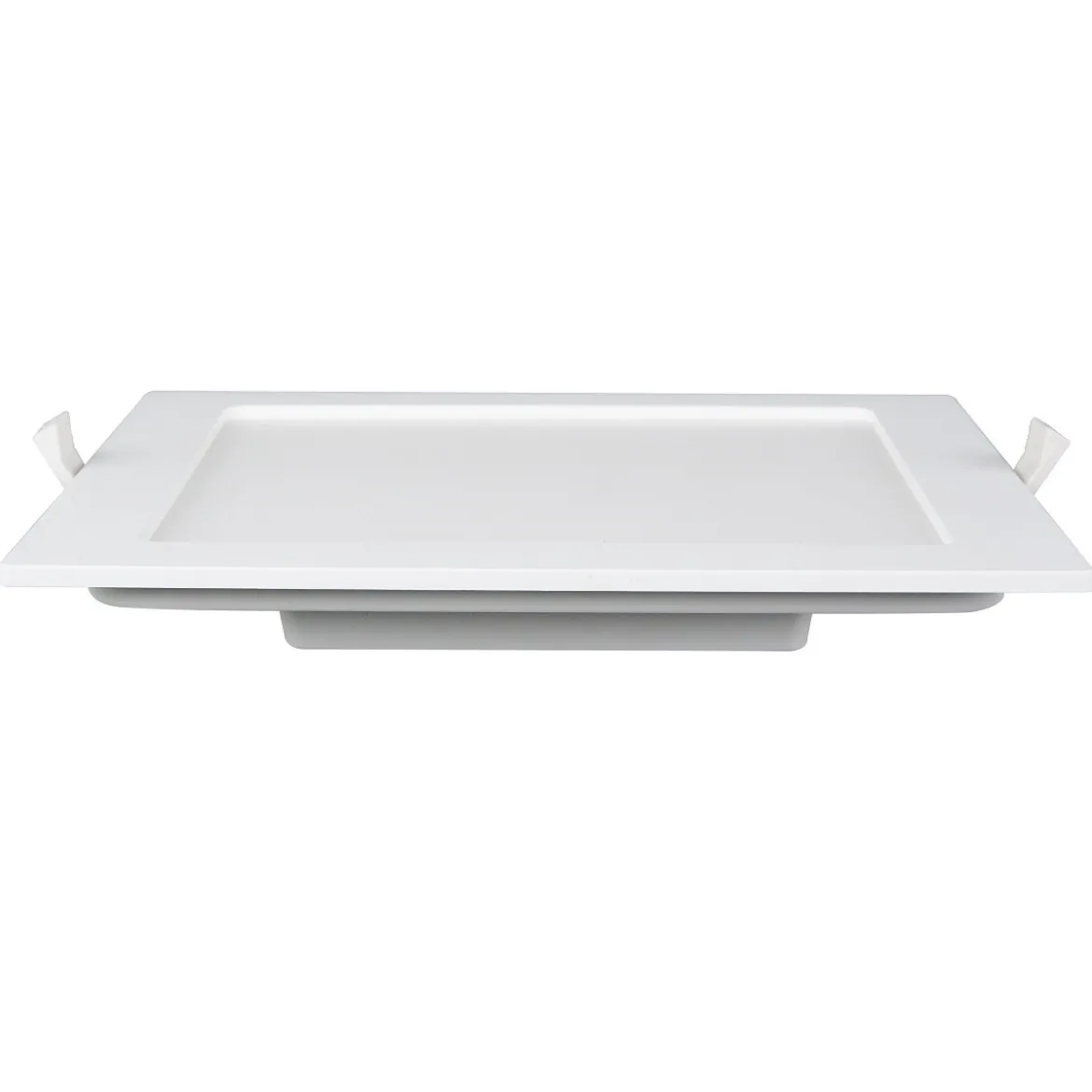 Heitronic 501381 LED Einbauleuchte Le Mans eckig weiss 165x165x32mm