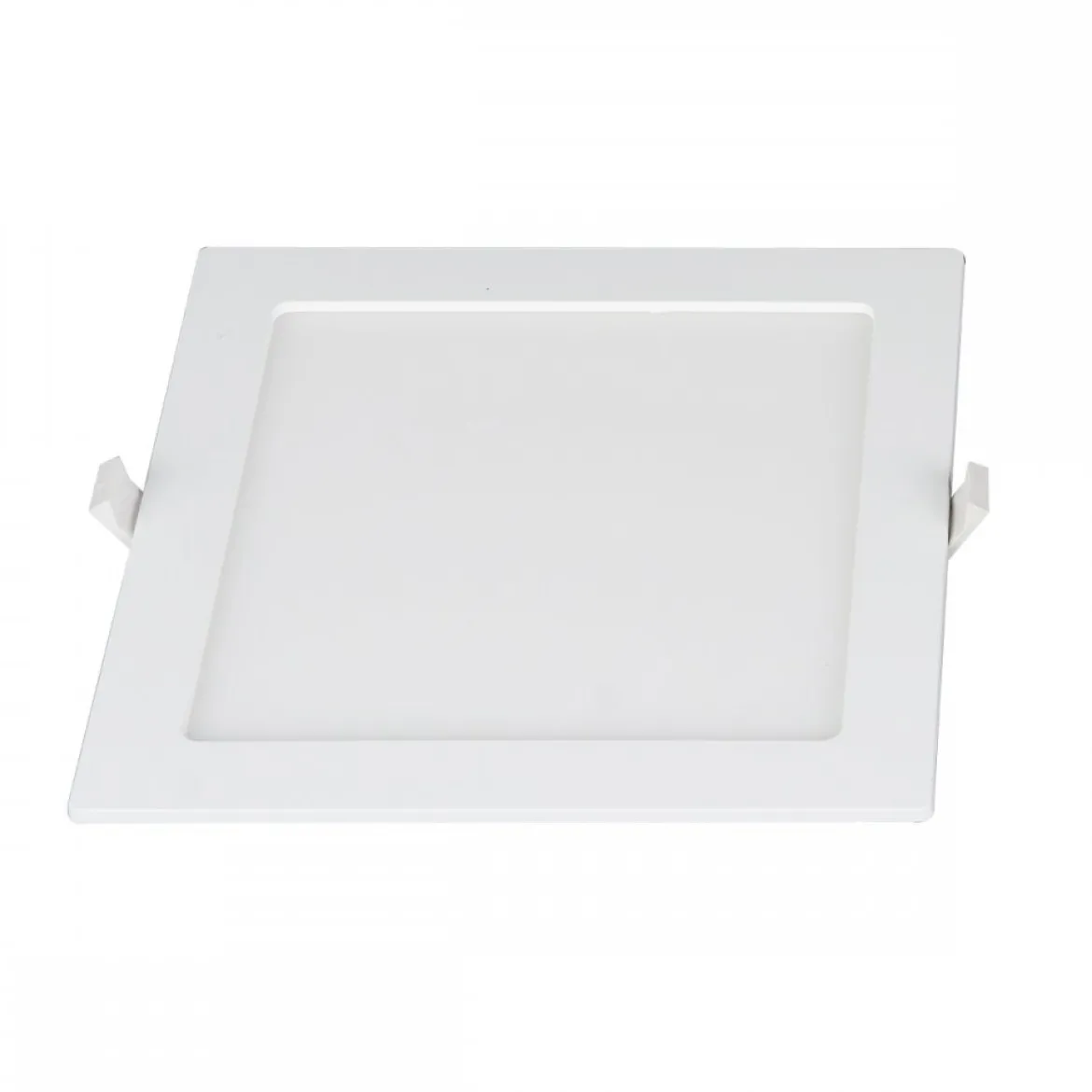 Heitronic 501381 LED Einbauleuchte Le Mans eckig weiss 165x165x32mm