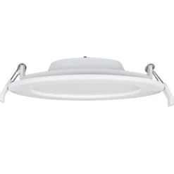 Heitronic 501377 LED Einbauleuchte Le Mans rund weiss 220x32 mm