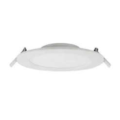 Heitronic 501378 LED Einbauleuchte Le Mans rund weiss 240x32 mm
