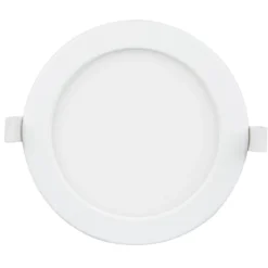 Heitronic 501378 LED Einbauleuchte Le Mans rund weiss 240x32 mm