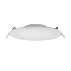 Heitronic 501379 LED Einbauleuchte Le Mans rund weiss 240x32 mm